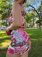 Cherry Skirt Set