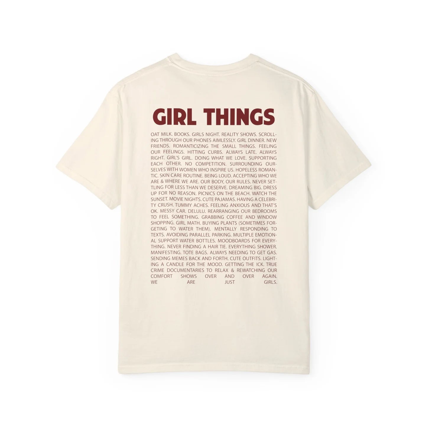 Girlhood Tee- Ivory