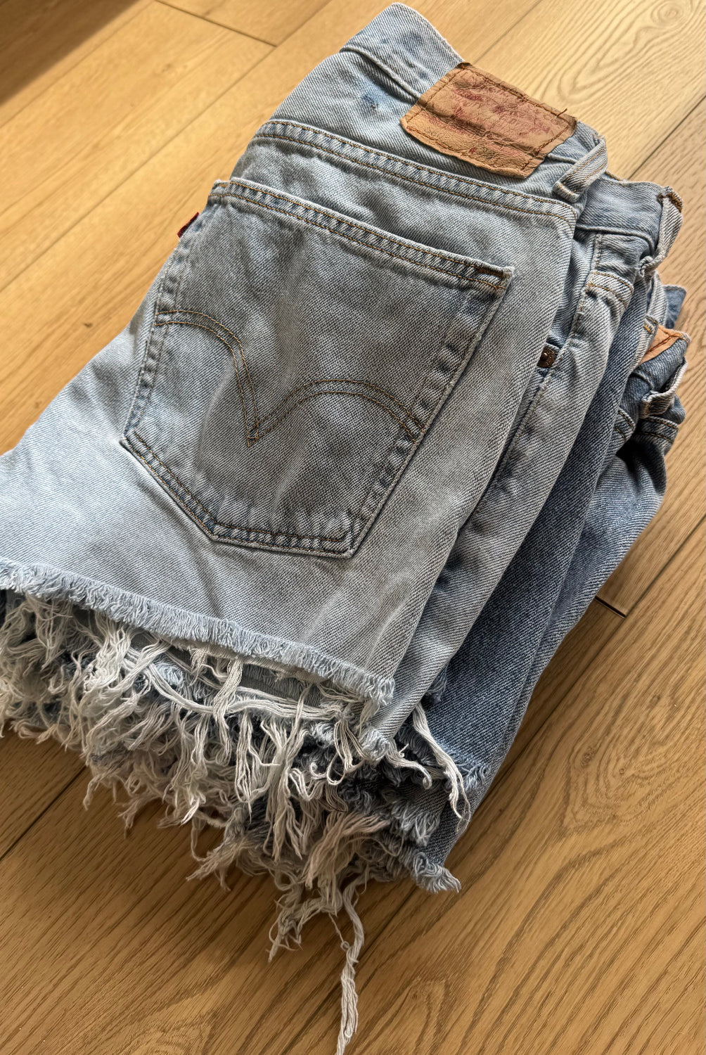 Vintage High-Rise Denim Levi's Cutoff Shorts