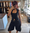 Dellara Zip Up Blouse