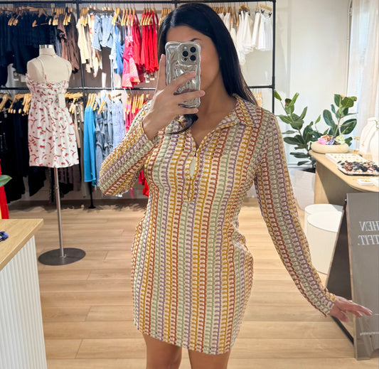 Retro Mini Dress