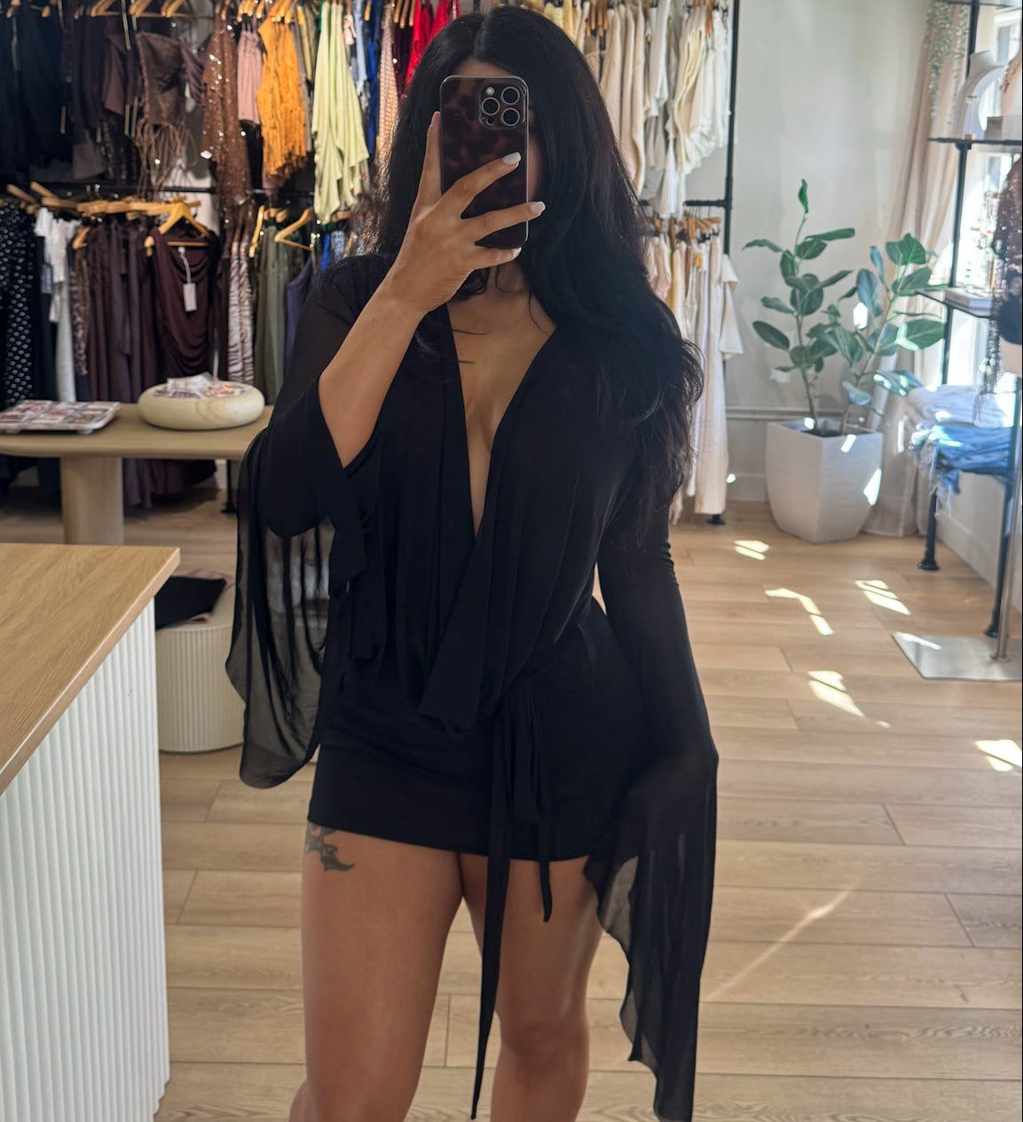 Main Character Mini Dress