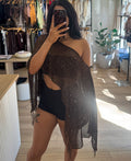 Stardust Top- Brown