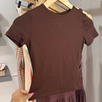 Keep You Close Tee- Brown