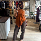 Socialite Utility Pants- Brown
