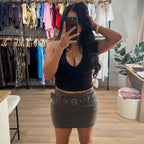 Espresso Mini Skirt