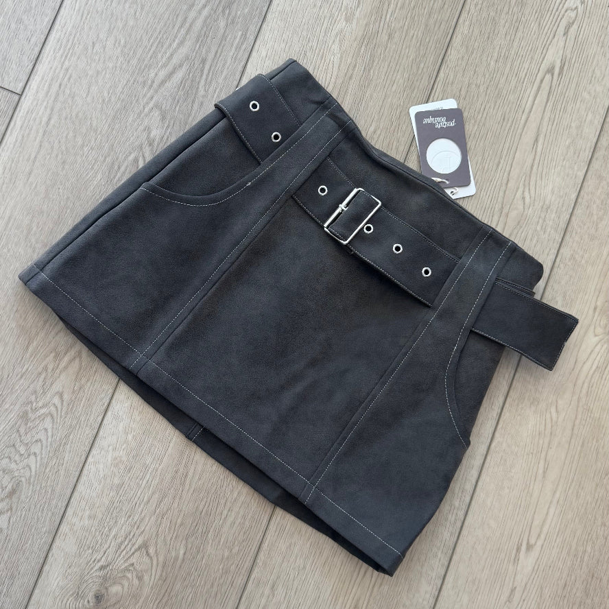 Espresso Mini Skirt