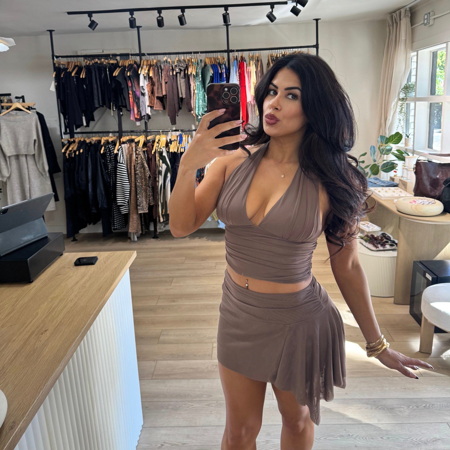 Spotlight Mini Skirt