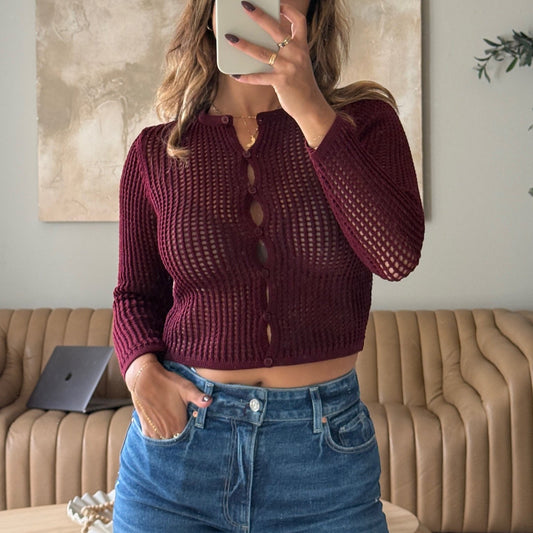 Leah Cardi- Burgundy