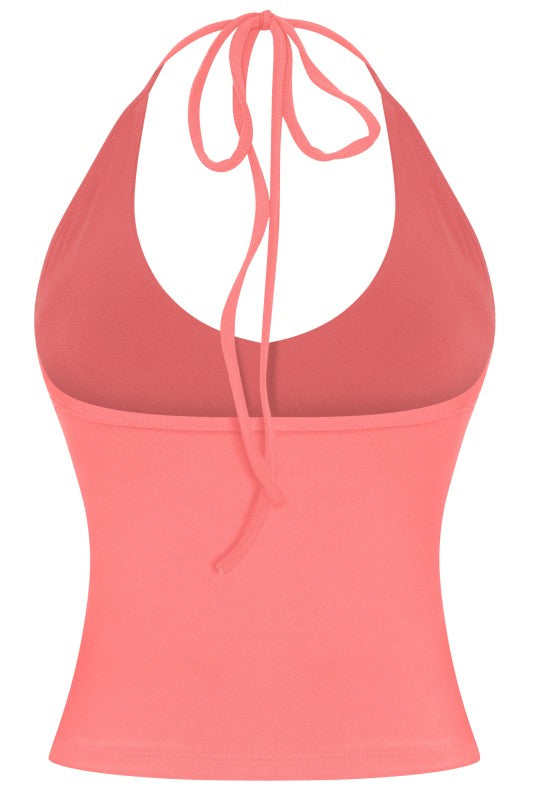 Bombshell Halter Top