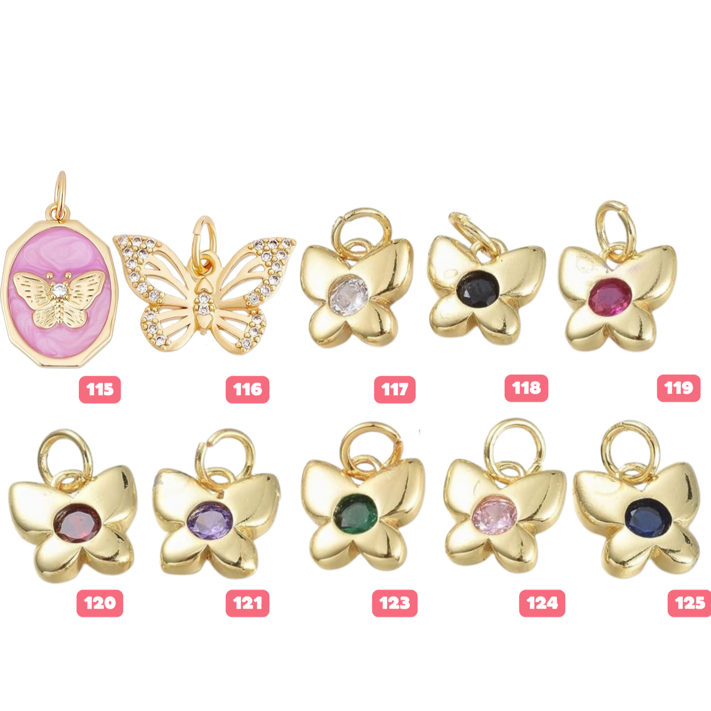 Butterfly Charms