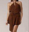 Brown Mini Dress