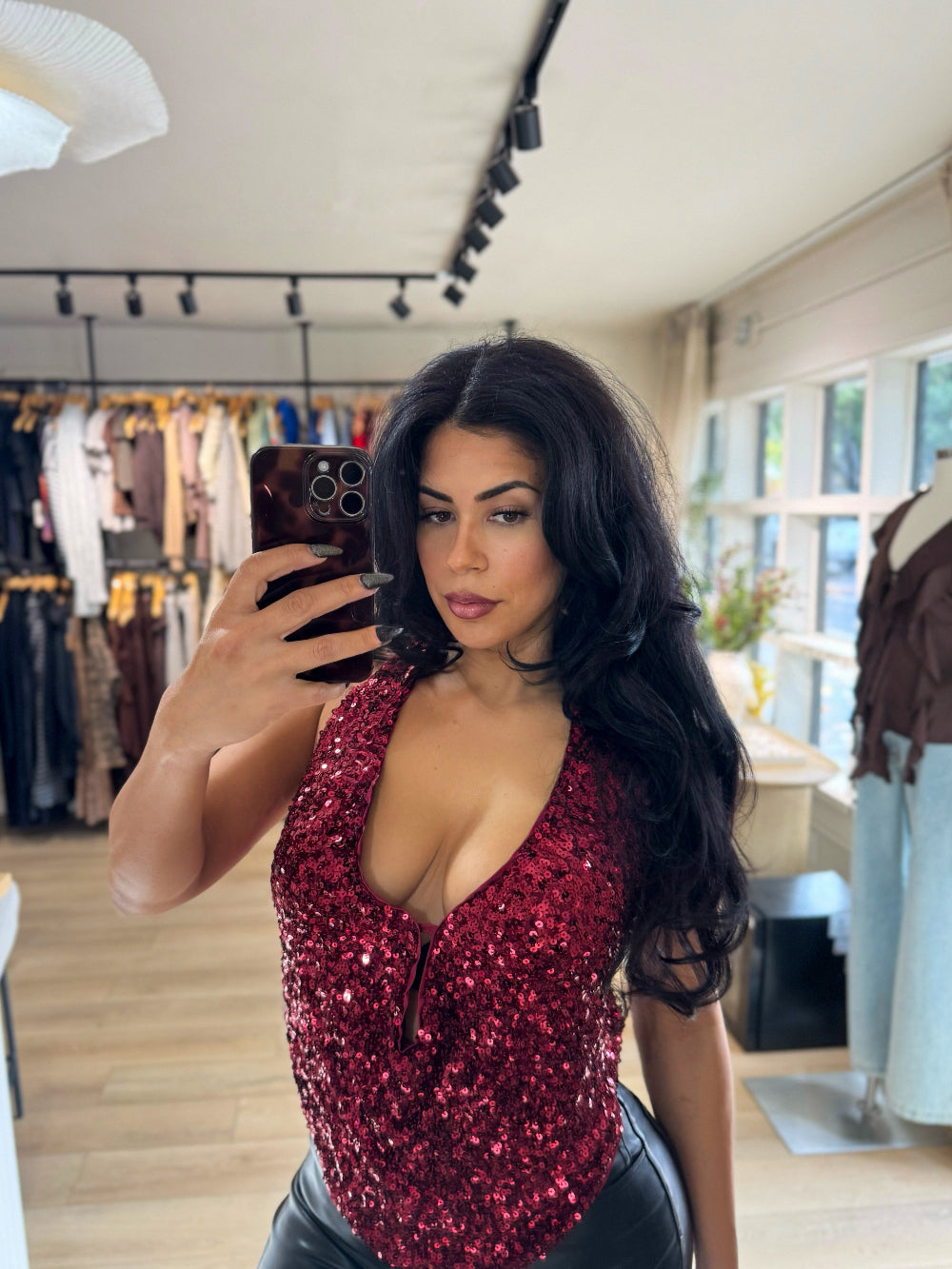 Under the Mistletoe Halter Top