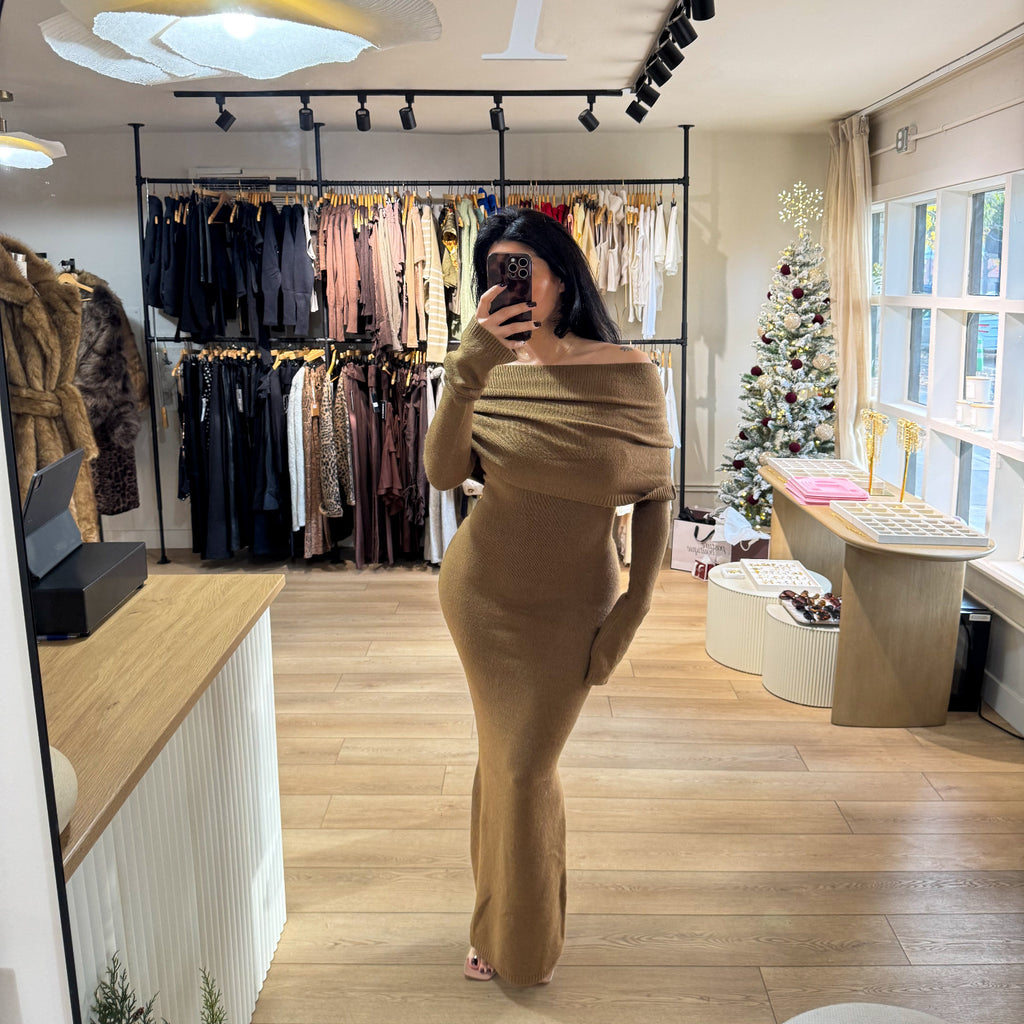 Fashionably Late Maxi Dress