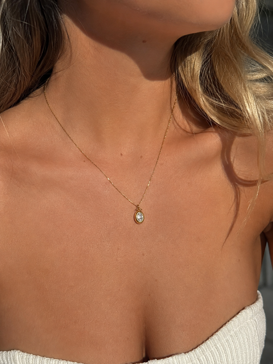 Cornelia Gemstone Necklac