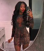 On the Prowl Mini Dress