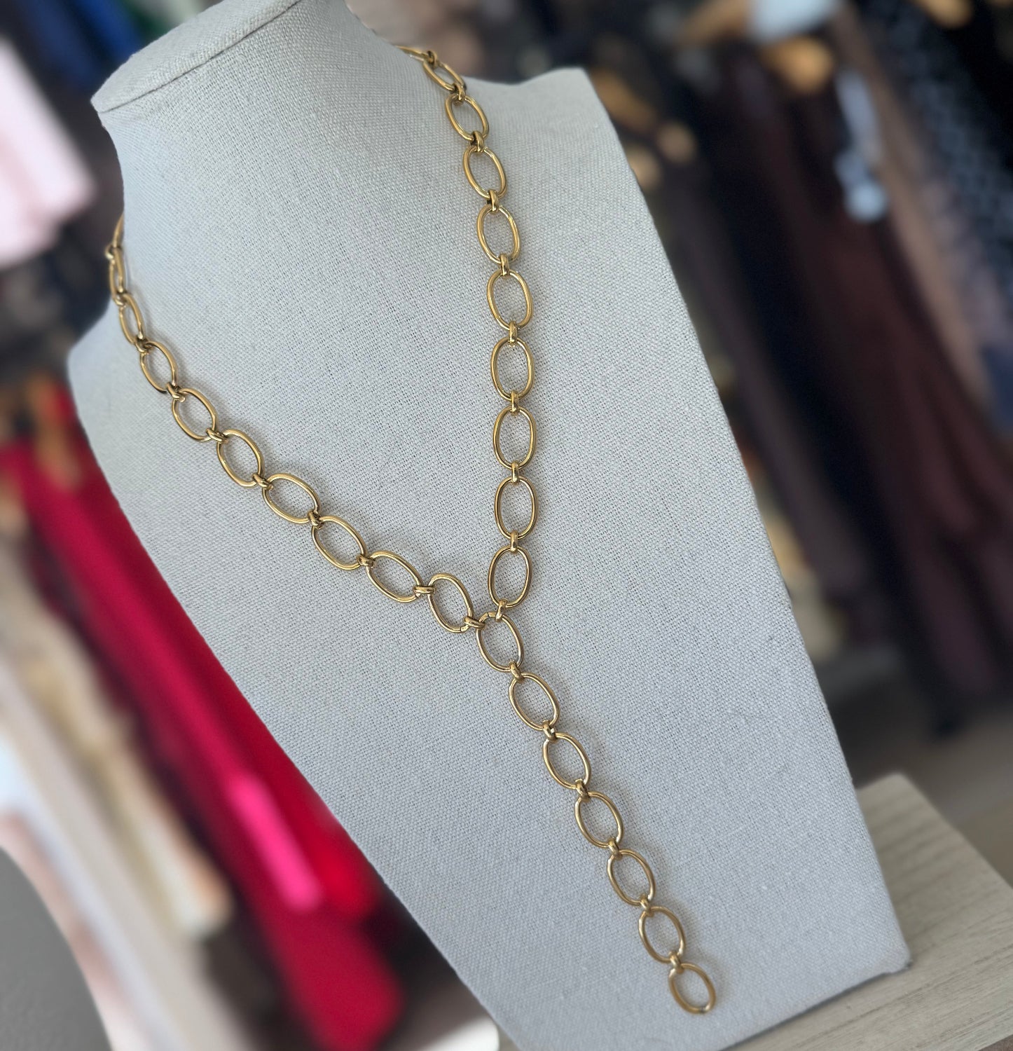 Main Character Lariat Necklace