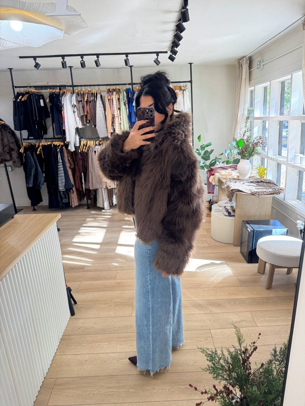 Iconic Faux Fur Coat