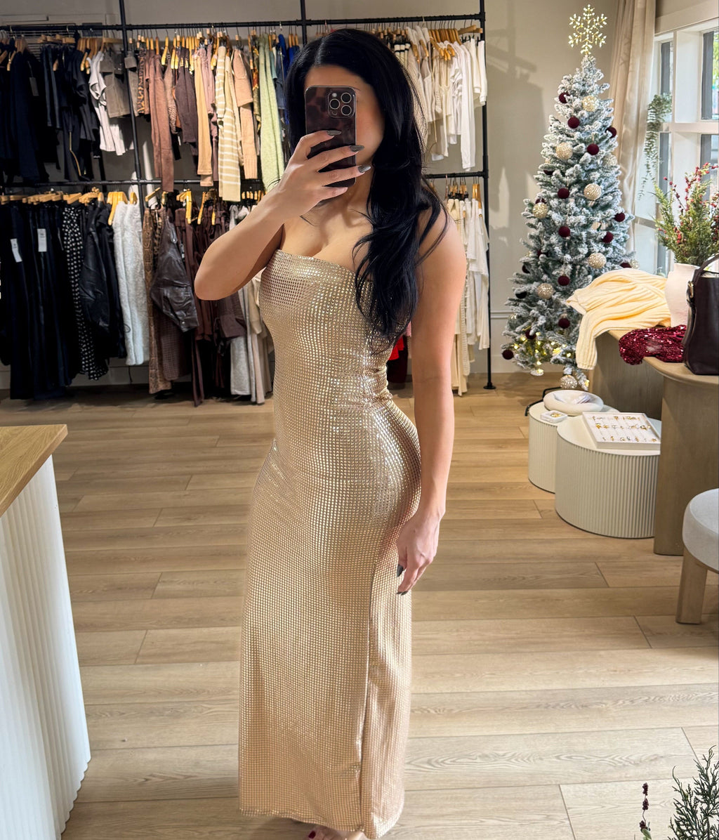 Sparkle Season Maxi Dress