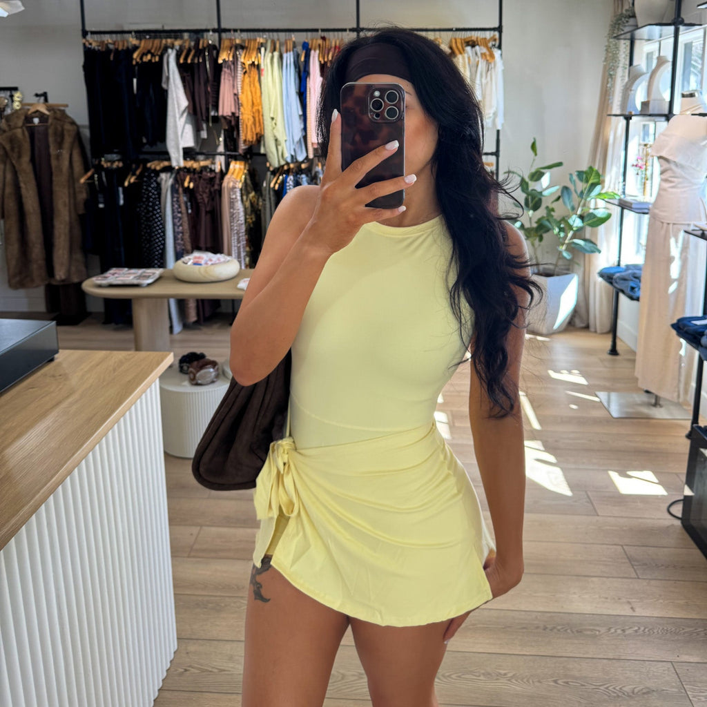 Lemon Drop Active Dress