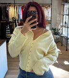 Cider Season Cardigan- Butter