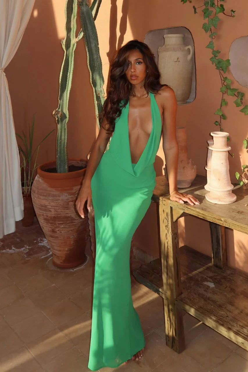 Lexie Maxi Dress- Apple