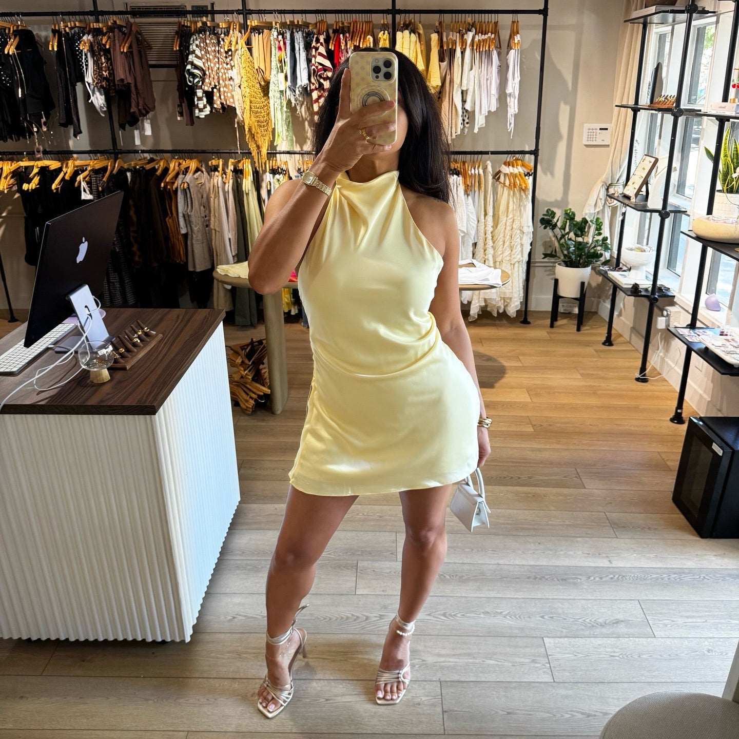 Golden Hour Mini Dress