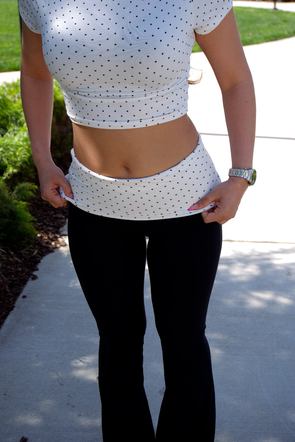 Aria Folded Pant Set