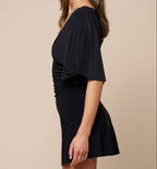 Fall For You Mini Dress- Black