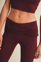 Deep Cherry Pant Set