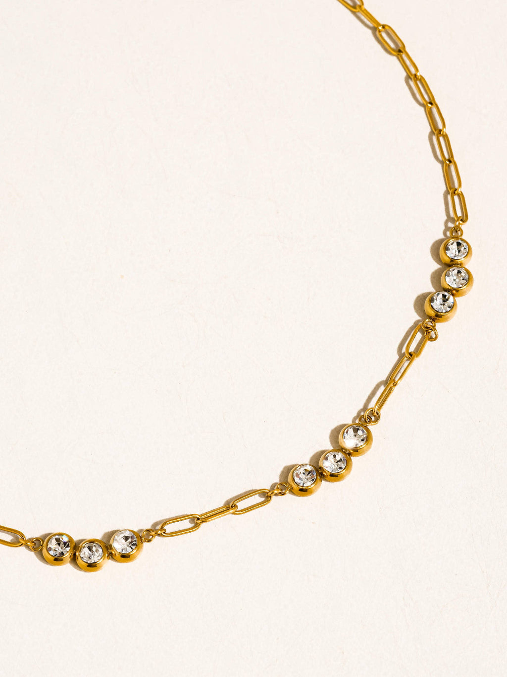 Éclaire CZ Chain Necklace