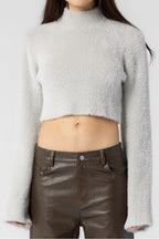 Ice Cold Cropped Sweater