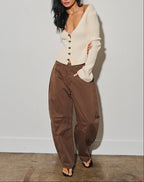 Nola Cardigan- Ivory