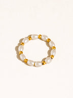 Saintes Pearl Beaded Ring