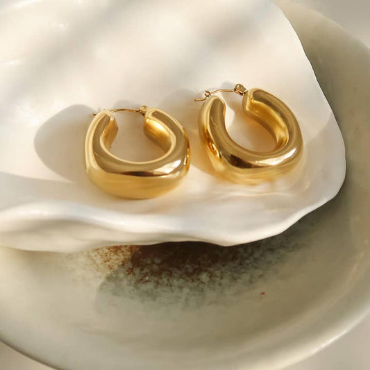 Hunter Earrings- Gold