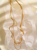 Palisse Layered Dainty Chain Necklace