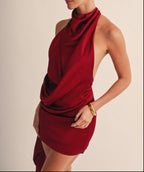 Valentina Draped Mini Dress