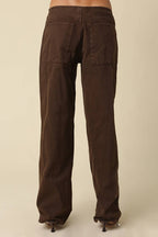 Socialite Utility Pants- Brown
