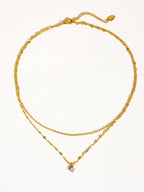 Cerise Stacked Necklace