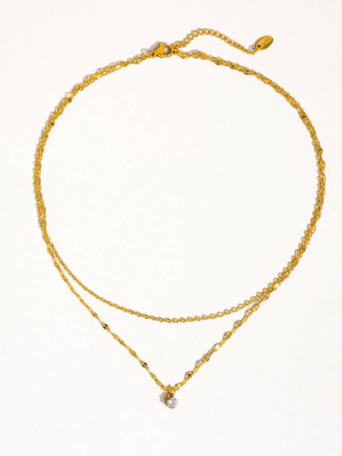 Cerise Stacked Necklace