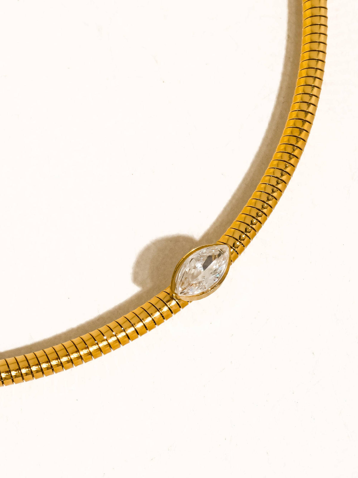 Olwen CZ Choker Necklace