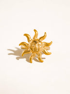Solstice Boho Sun Statement Ring