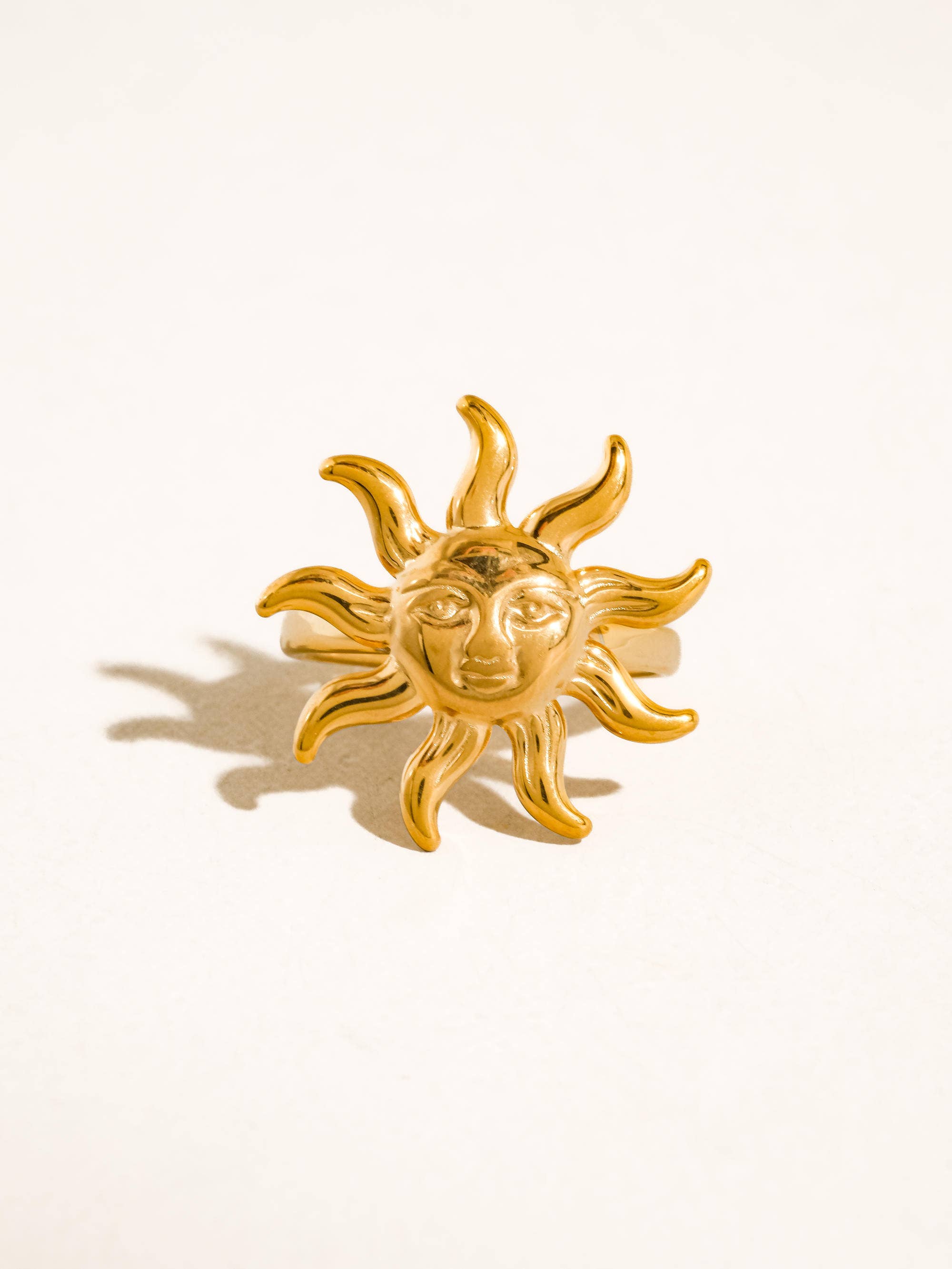 Solstice Boho Sun Statement Ring