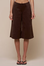 Harlow Suede Culotte Pants