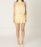 Invite Only Mini Dress- Butter