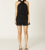 Invite Only Mini Dress- Black