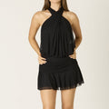 Invite Only Mini Dress- Black