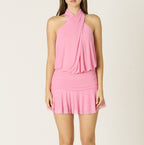Invite Only Mini Dress- Pink