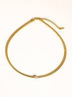 Olwen CZ Choker Necklace