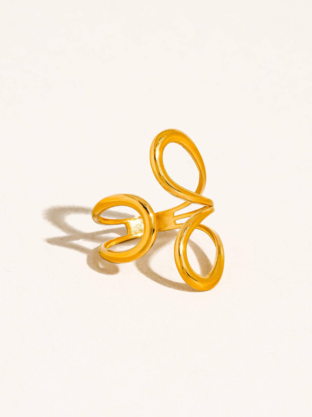Parvella Swirl Ring